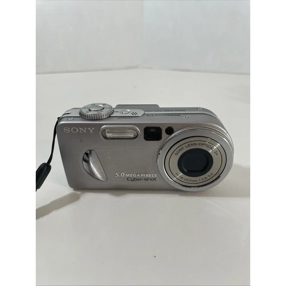 Sony Cyber-shot DSC-P10 5MP Digital Camera Parts Repair + 256MB Memory Stick